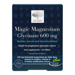 Image 1 for Magic Magnesium Glycinate 600mg 60 Tablets