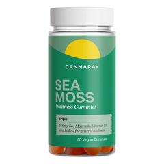 Image 1 for Sea Moss Wellness 60 Apple Flavour Gummies 500mg