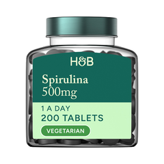 Image 1 for Spirulina 500mg 200 Tablets