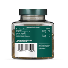 Image 3 for Starflower Oil 60 Capsules 1000mg with Vitamin B6