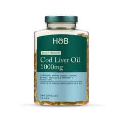 Image 2 for Pure Cod Liver Oil 1000mg 240 Capsules