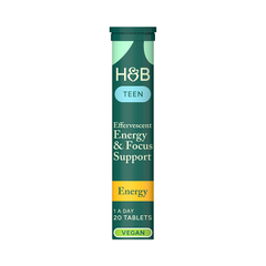 Image 1 for Holland and Barrett Teens Energy & Focus 20 Effervescent Tablets