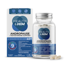 Image 1 for Andropause 40+ Testosterone Support 60 Capsules