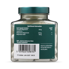 Image 2 for Magnesium Glycinate 375mg 90 Capsules