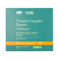 Image 1 for Wellmune Vitamin Complex Orange Flavour Powder 30 Sachets