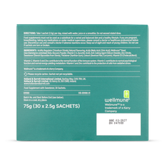 Image 2 for Wellmune Vitamin Complex Orange Flavour Powder 30 Sachets