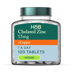 Image 1 for Zinc & Copper 15mg 120 Tablets