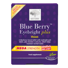 Image 1 for BlueBerry Eyebright Plus One-a-Day 30 Tablets