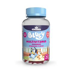 Image 1 for Bluey Multivitamin Strawberry Flavour Gummies 30 Gummies