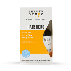 Image 3 for Hair Hero  Edible Skincare Llquid Drops Grape Flavour 60ml