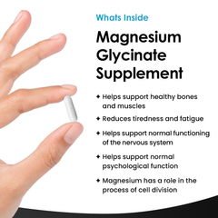 Image 2 for Magnesium Glycinate 120 Capsules