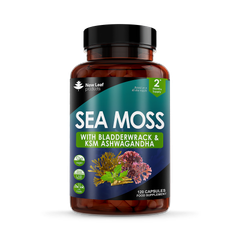 Image 1 for New Leaf Irish Sea Moss 120 Capsules