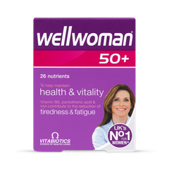 Image 1 for Wellwoman 50+ 30 Tablets