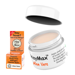 Image 1 for HayMax Aloe Vera Organic Drug Free Pollen Barrier Balm 5ml