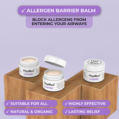 Image 2 for Haymax Lavender Organic Drug Free Pollen Barrier Balm 5ml