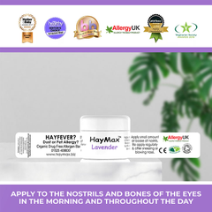 Image 4 for Haymax Lavender Organic Drug Free Pollen Barrier Balm 5ml