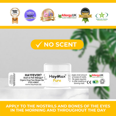Image 4 for Haymax Pure Organic Drug Free Pollen Barrier Balm 5ml