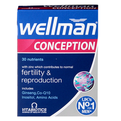 Image 1 for Wellman Conception 30 Tablets