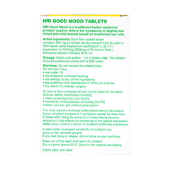 Image 2 for Good Mood St John's Wort 30 Tablets